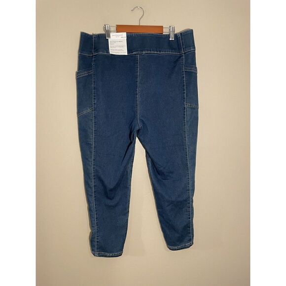Westbound Essential Leggings High Rise Skinny Jeans L Petite XL Pull On Pockets - Picture 3 of 7